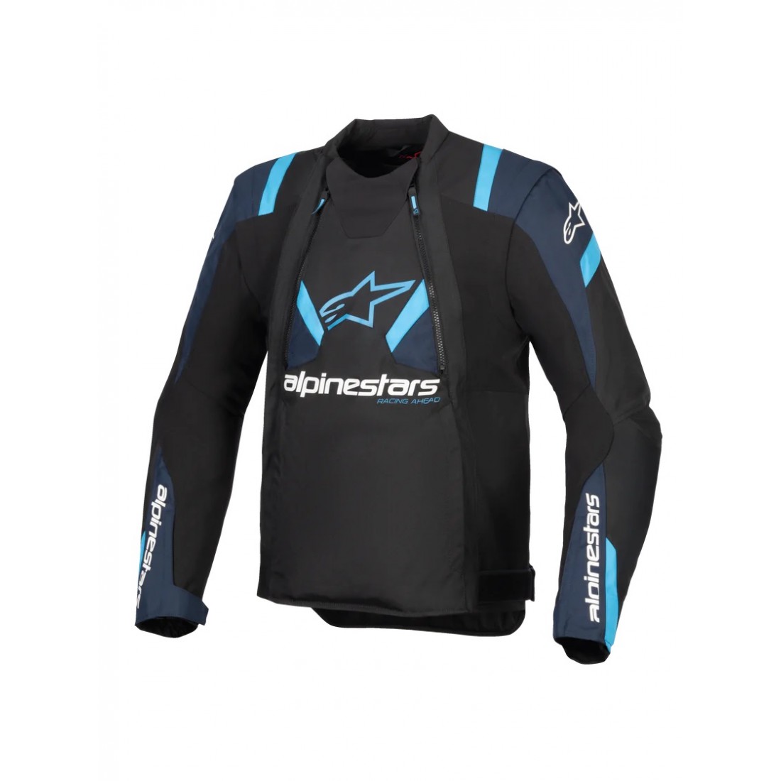 Chaqueta Alpinestars T-Stunt Air Black Dark Blue Blithe Blue TALLA CHAQUETA S