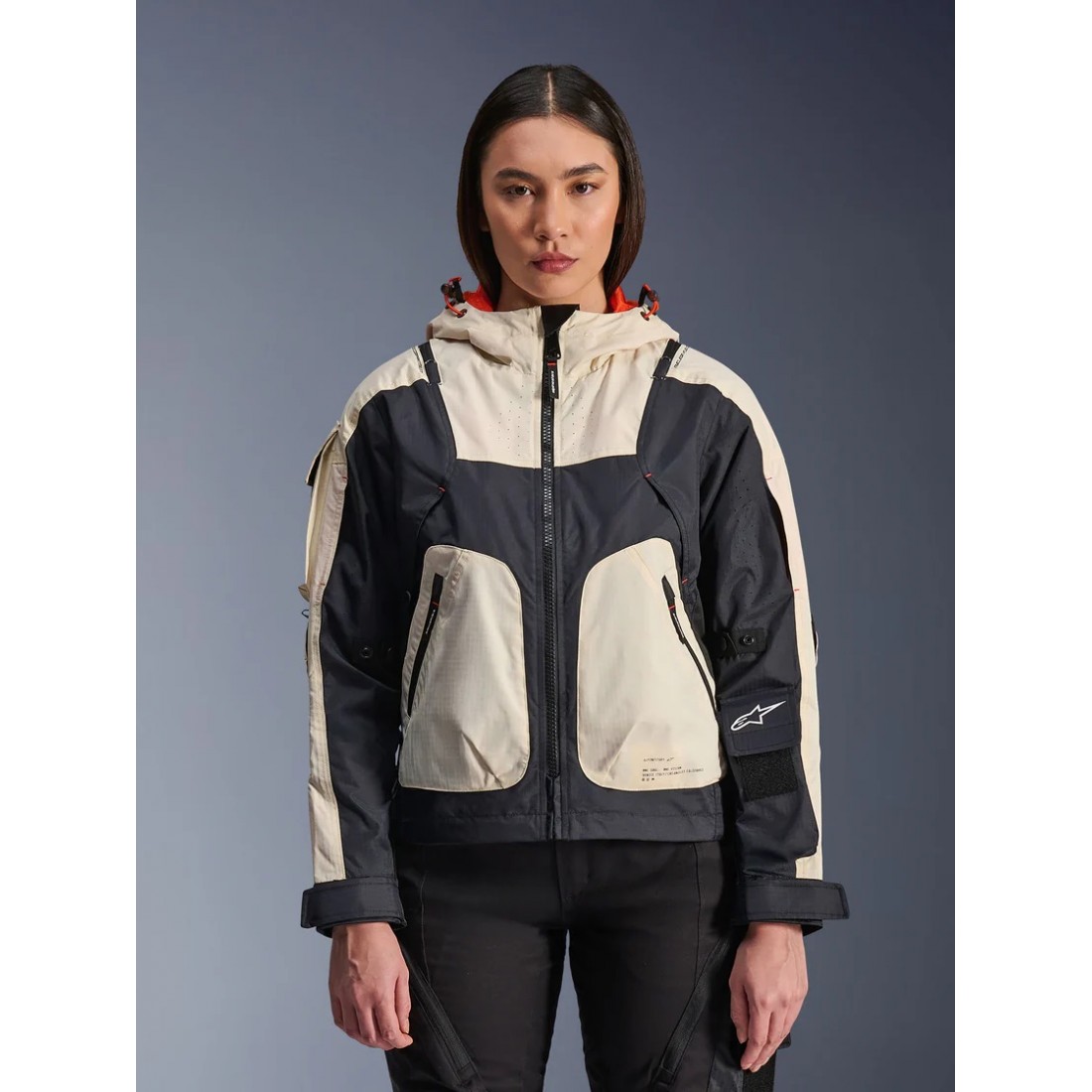 Chaqueta Mujer Alpinestars Molly Air Black Almond TALLA CHAQUETA XXS