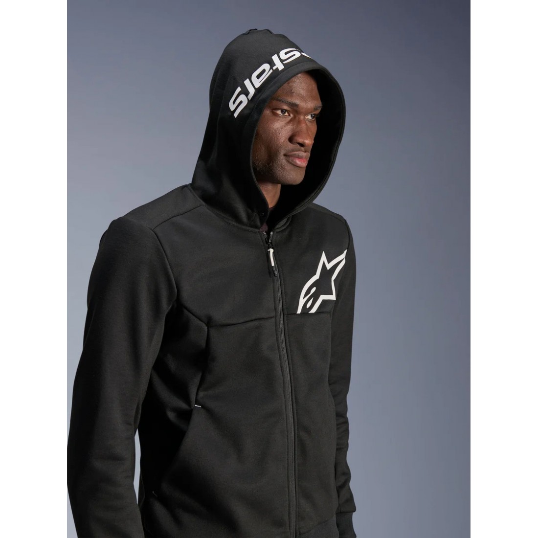 Sudadera Alpinestars Chrome V2 Sport Black White TALLA JERSEY S