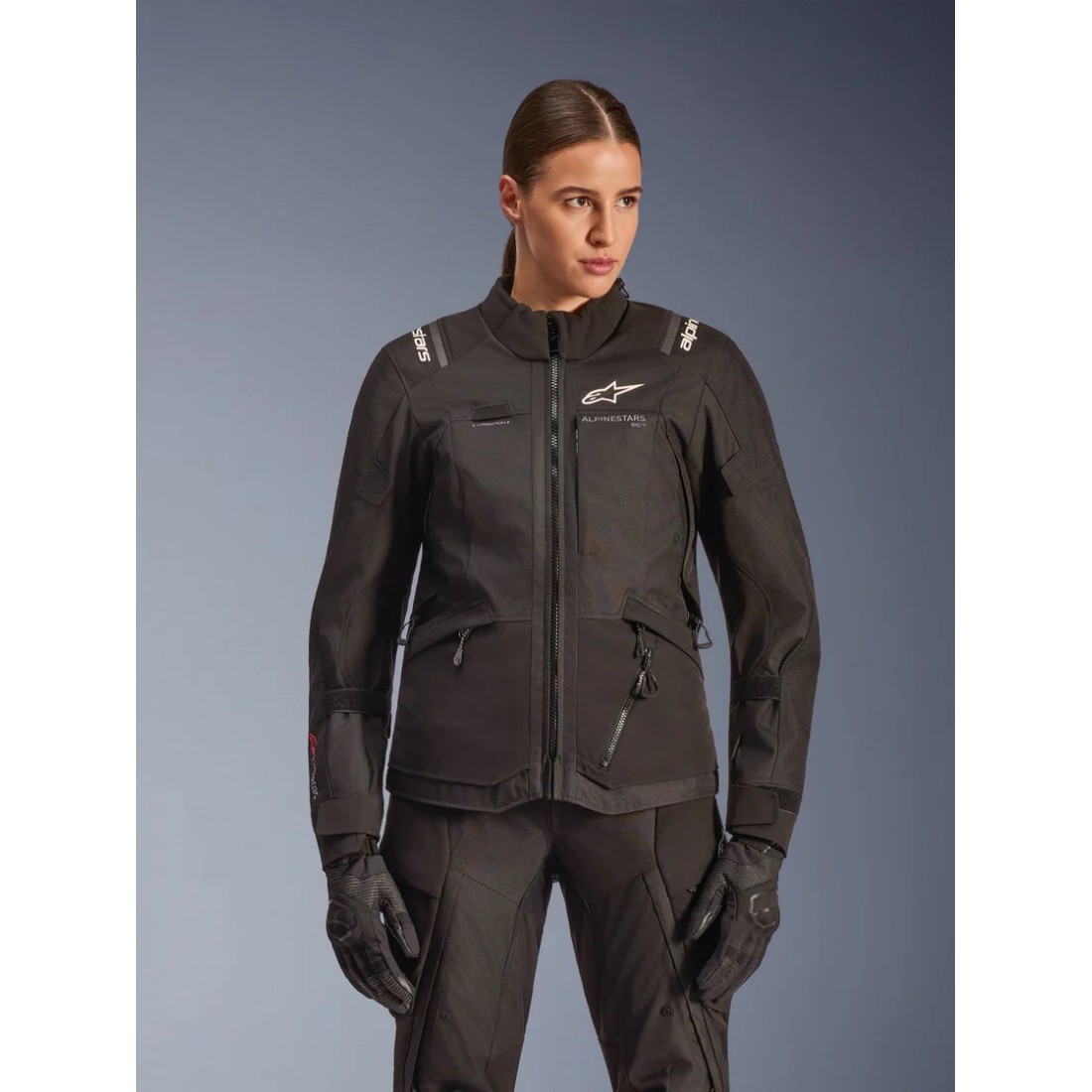 Chaqueta Mujer Alpinestars Stella Andes V4 Drystar® Negro TALLA CHAQUETA XS