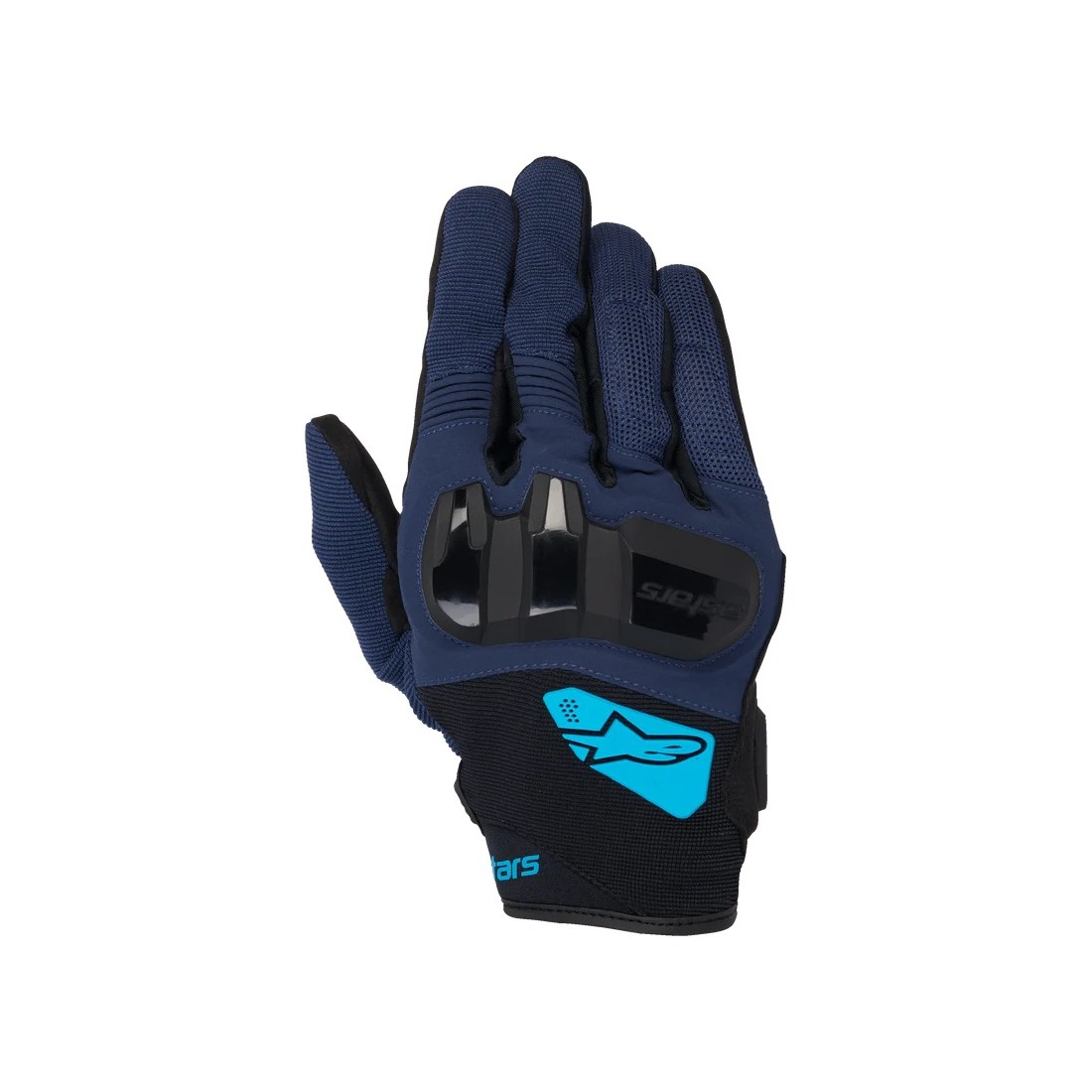 Guantes Alpinestars Chrome V2 Dark Blue Hawaiian Ocean TALLA GUANTES S