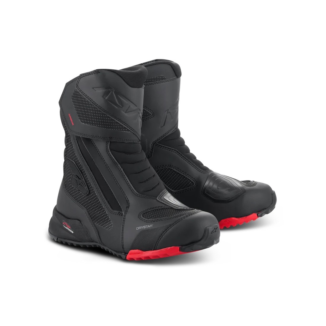 Botas Alpinestars RT-7 DRYSTAR Negro/Rojo TALLA BOTAS 38