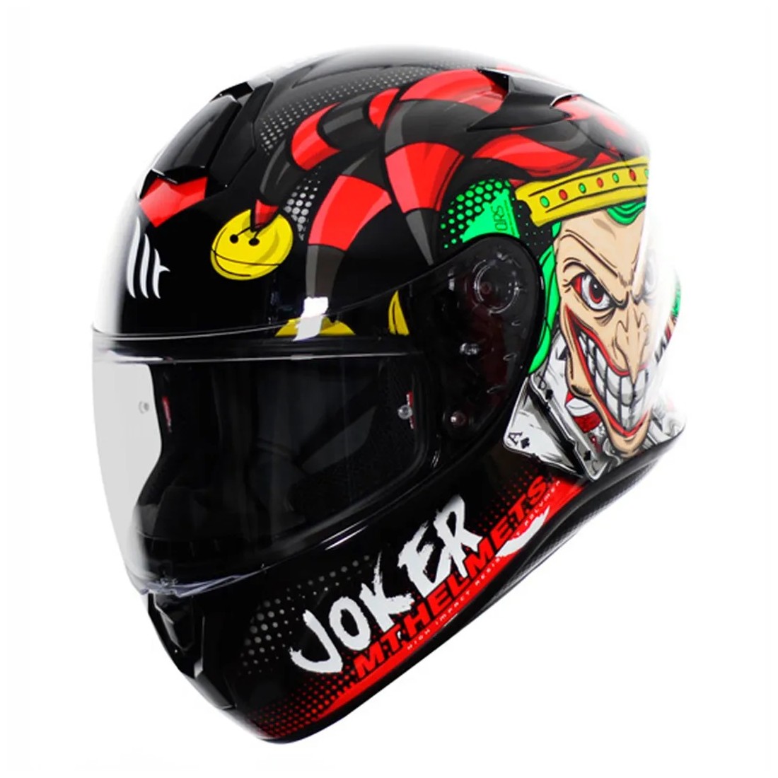 Casco MT TARGO JOKER Negro TALLA CASCO XL