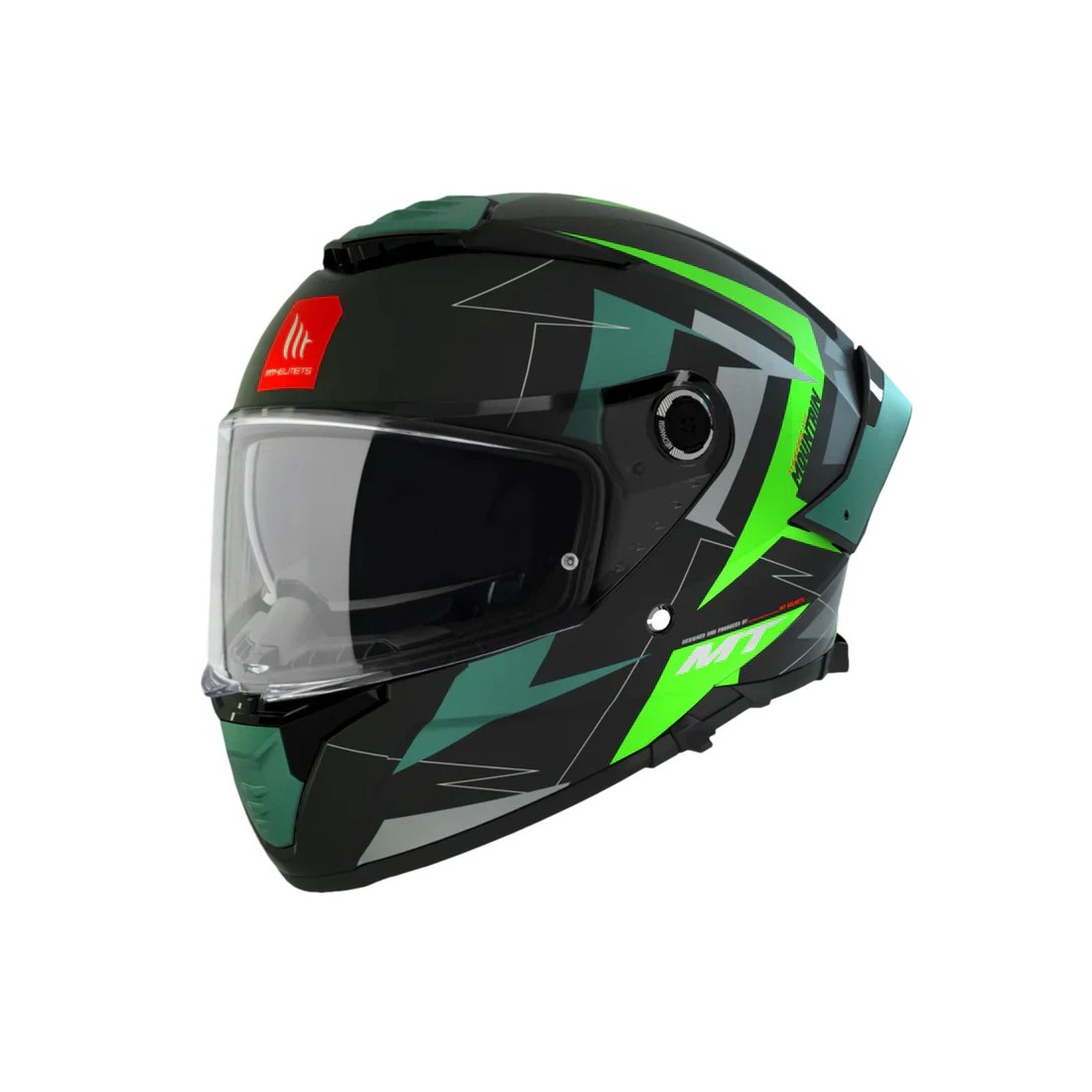Casco MT Thunder 4 SV Mountain B6 Verde Mate TALLA CASCO XL