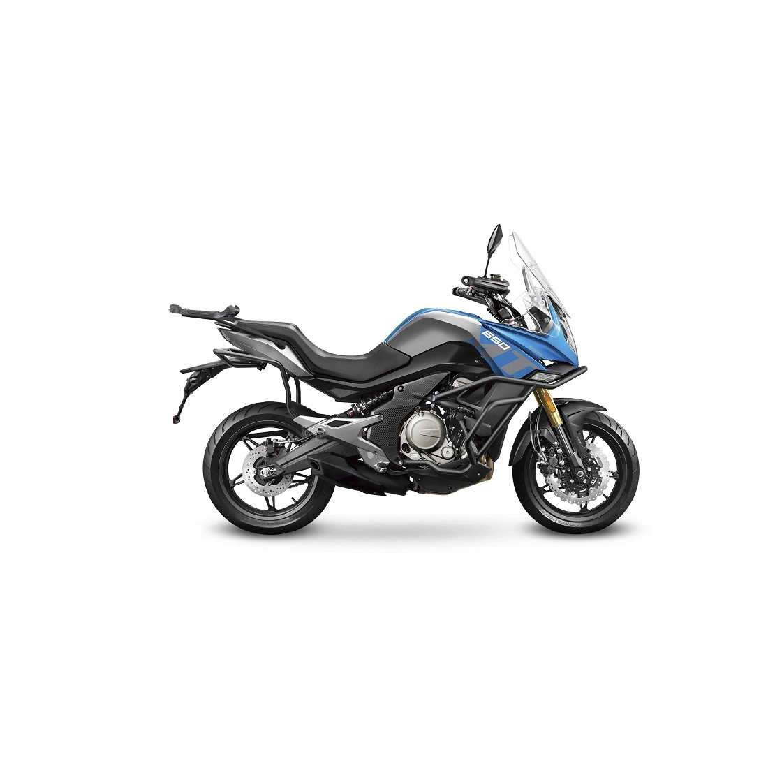 FIJACION PARA MALETA SUPERIOR CF MOTO 650 MT /700 MT