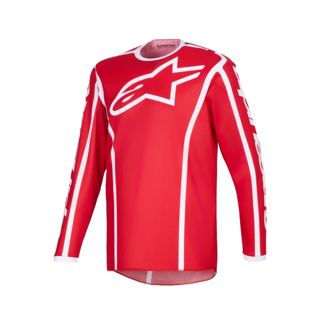Jersey Alpinestars Fluid Apex Rojo/Blanco TALLA GUANTES L