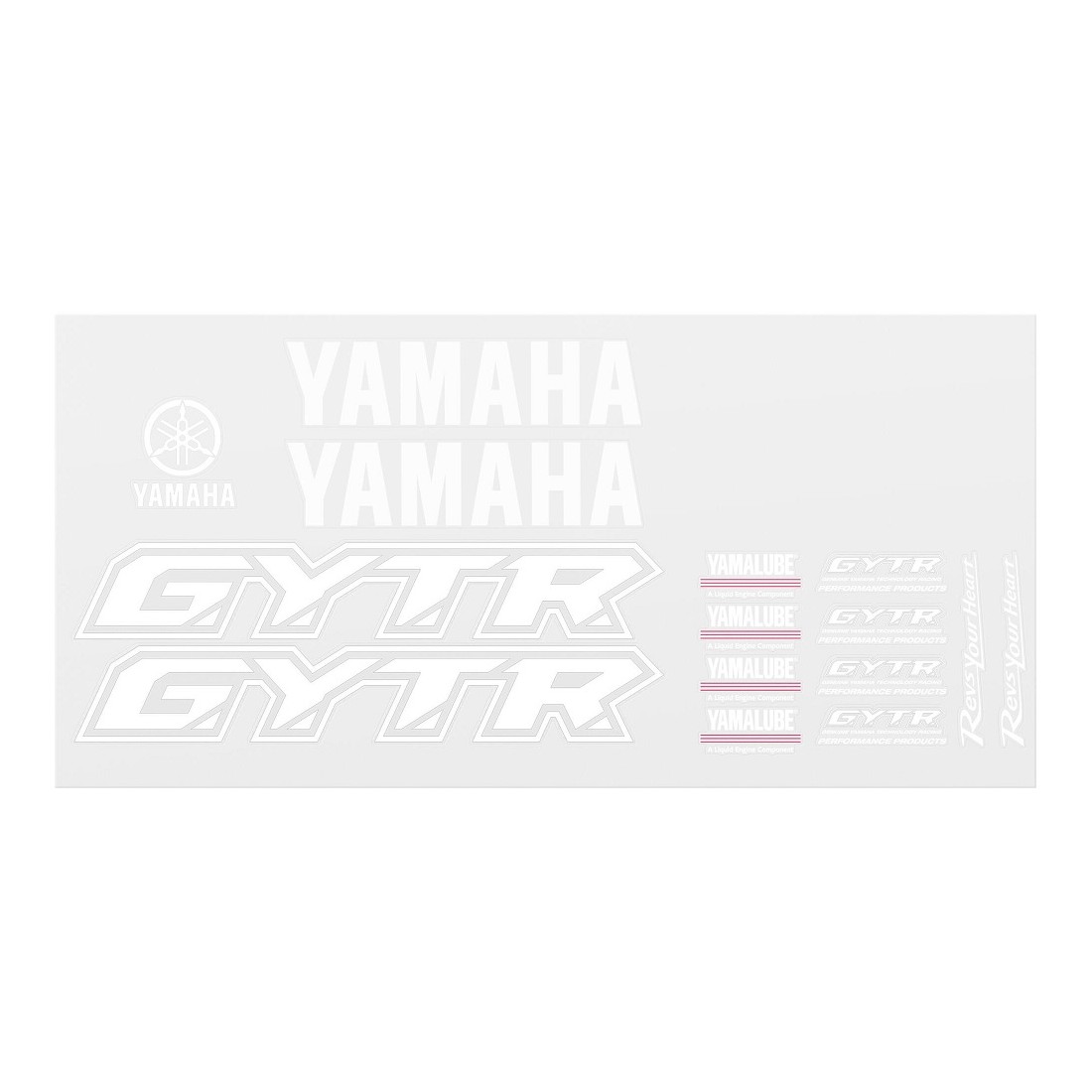 Kit de adhesivos de gama R GYTR® Yamaha R3/R9 2026