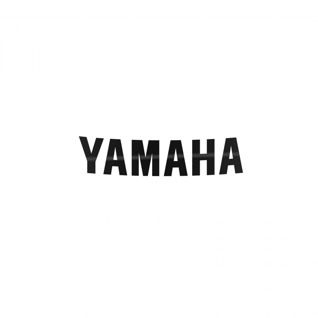 Adhesivo Reflectante Llanta 1 Rueda (Delantera) Negro Yamaha R3/XSR125/900 2026