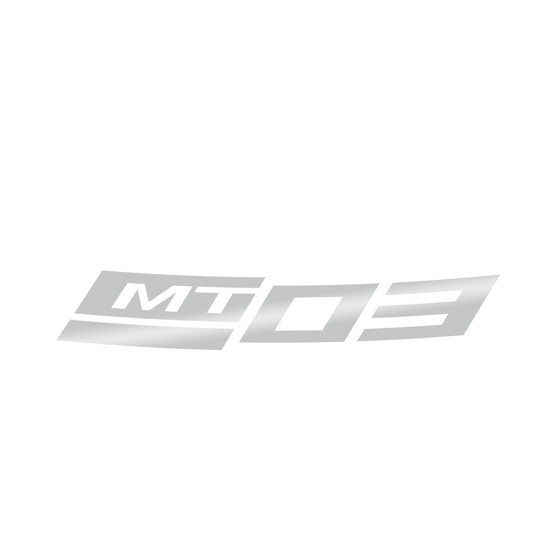 Adhesivo Reflectante Llanta Delantera Yamaha MT-03 2025 Plata