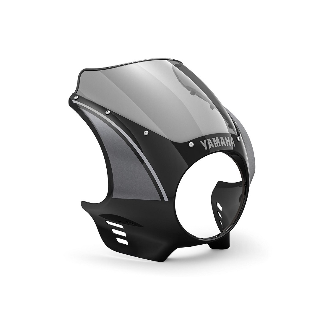 Mini Carenado Yamaha XSR 900 2025 Negro/Aluminio