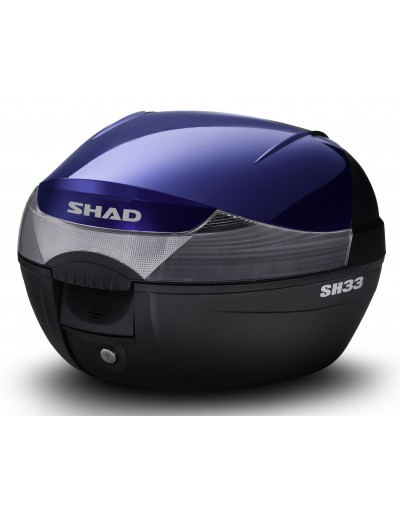 Tapa Baúl Shad SH33 33lt Azul