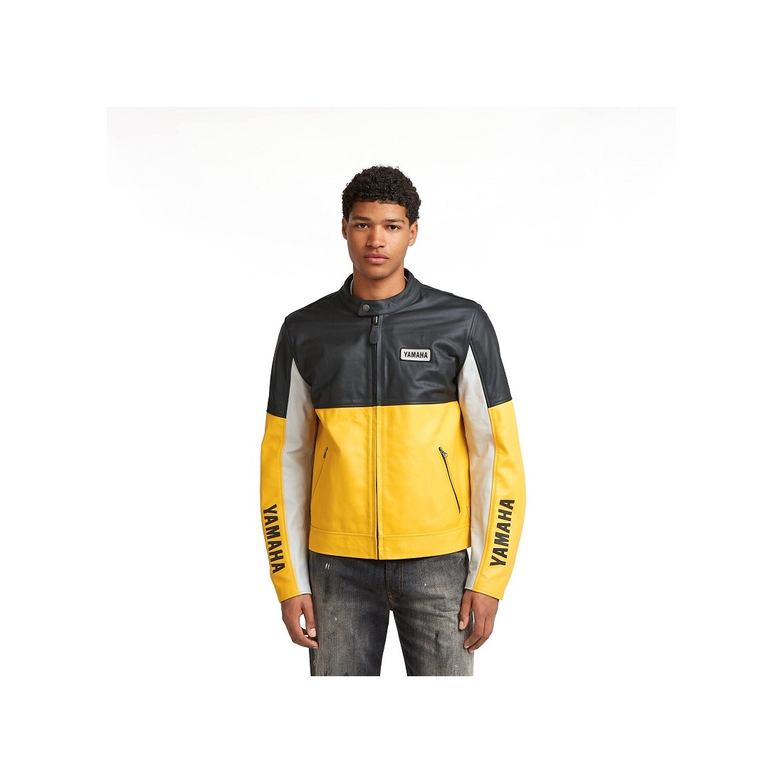 Chaqueta Piel Yamaha Sport Heritage TALLA JERSEY S