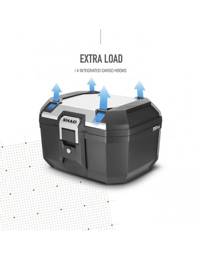 TOP CASE TR46 TERRA ALUMINIO 2