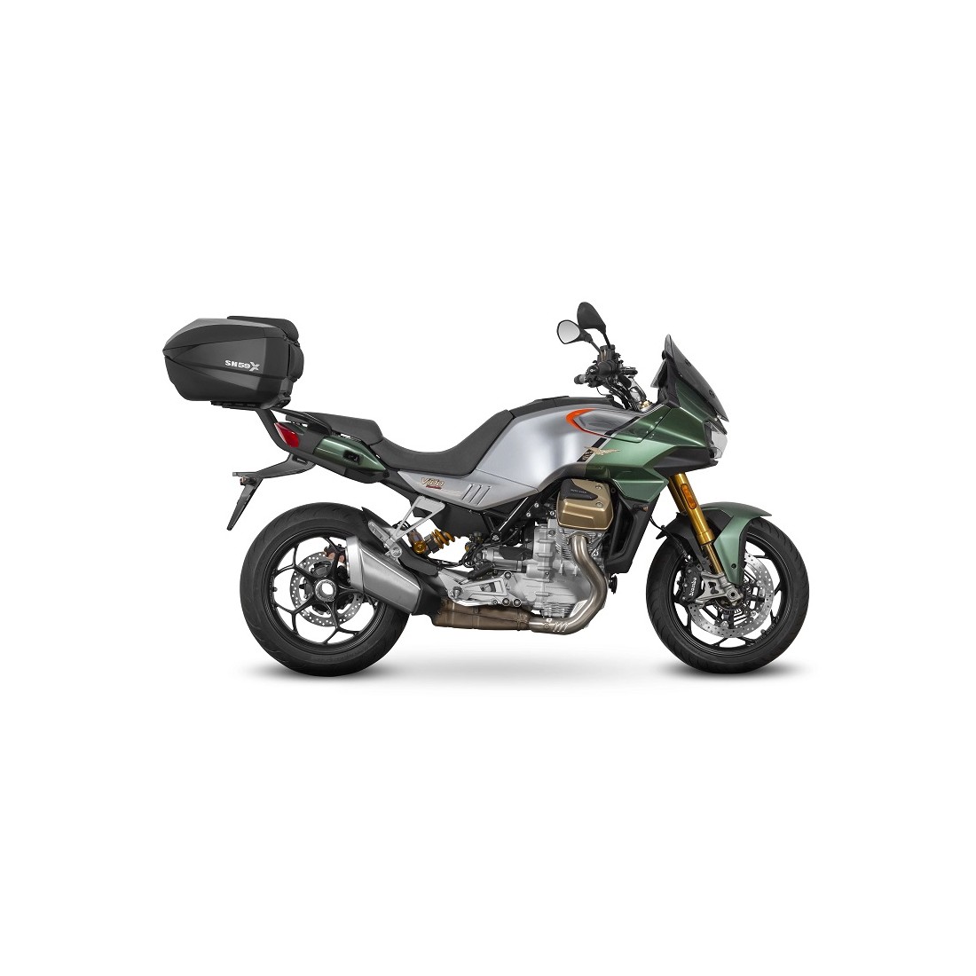 FIJACION PARA MALETA SUPERIOR MOTO GUZZI V100 MANDELLO