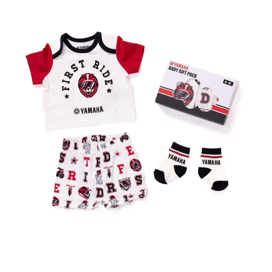 Pack Baby Yamaha REVS TALLA JERSEY INFANTIL 0 Meses (50 cm)