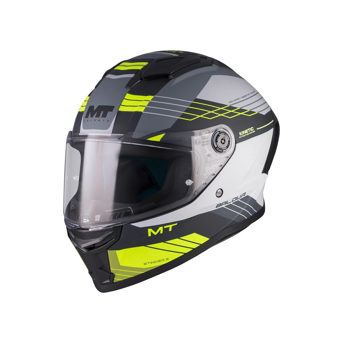CASCO MT FF126 STINGER 2 BALDUR C3 BRILLO TALLA CASCO XXS