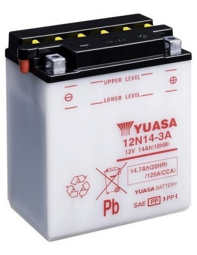 Batería Yuasa 12N14-3A...
