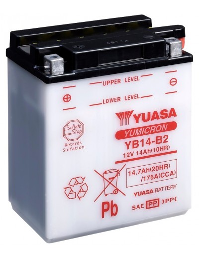 Batería Yuasa YB14-B2...