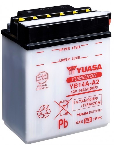 Batería Yuasa YB14A-A2...