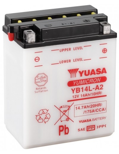 Batería Yuasa YB14L-A2...