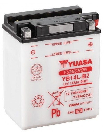 Batería Yuasa YB14L-B2...
