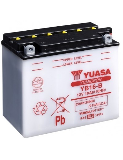 Batería Yuasa YB16-B Combipack