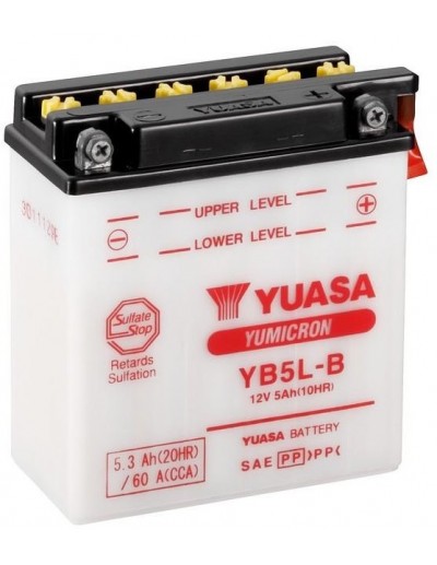 Batería Yuasa YB5L-B Combipack