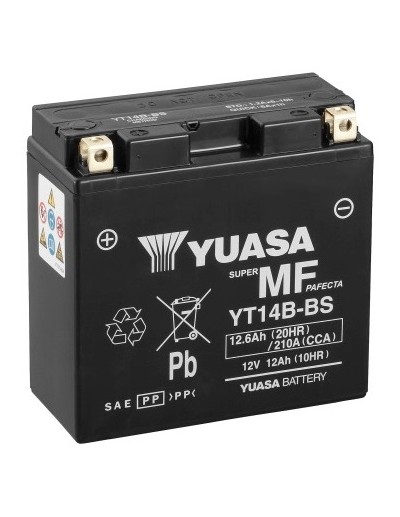 Batería Yuasa YT14B-BS Sin...