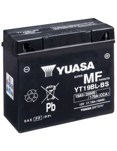 Batería Yuasa YT19BL-BS Sin...