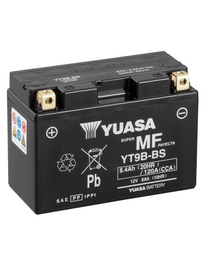 Batería Yuasa YT9B-BS Sin...