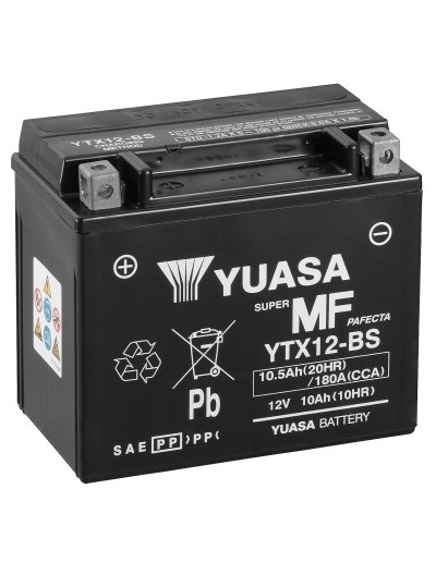 Batería Yuasa YTX12-BS Sin...