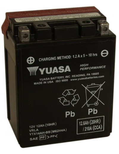 Batería Yuasa YTX14AH-BS...