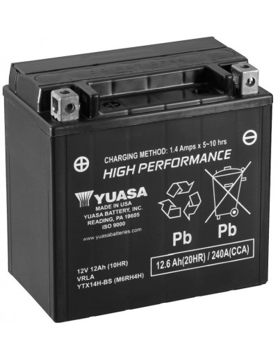 Batería Yuasa YTX14H-BS...