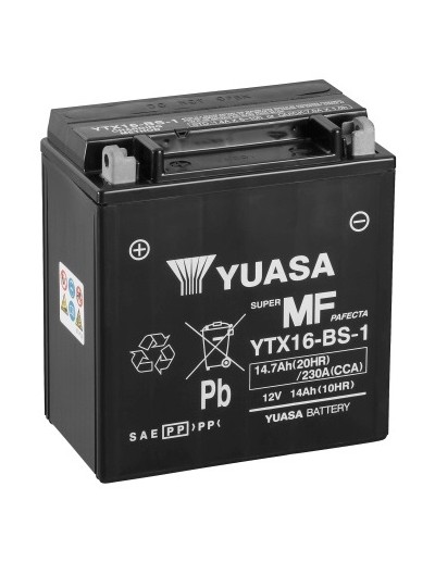 Batería Yuasa YTX16-BS-1...