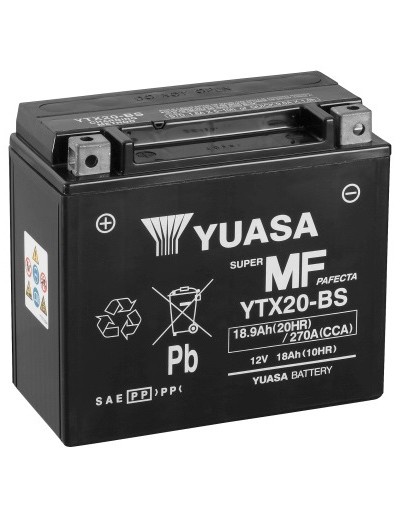 Batería Yuasa YTX20-BS Sin...