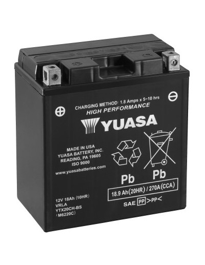 Batería Yuasa YTX20CH-BS...