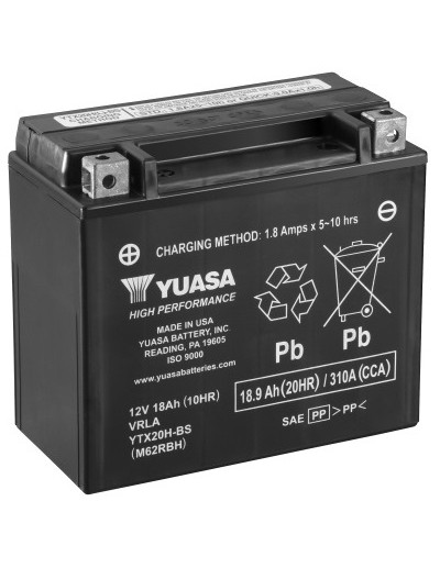 Batería Yuasa YTX20H-BS...