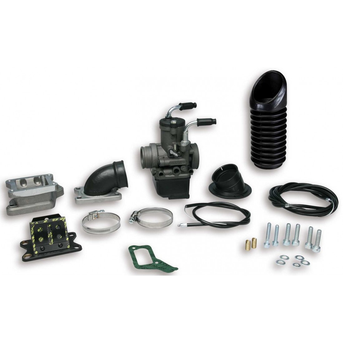 Carburación PHBH 30B Al Cárter Vespa PX 200