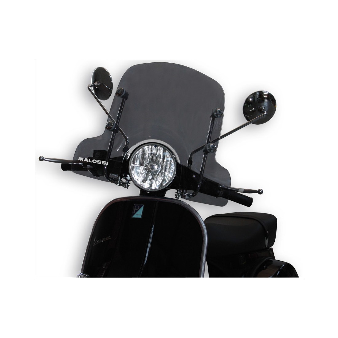 Cúpula Malossi Sport Screen Ahumado Claro Vespa PX 125