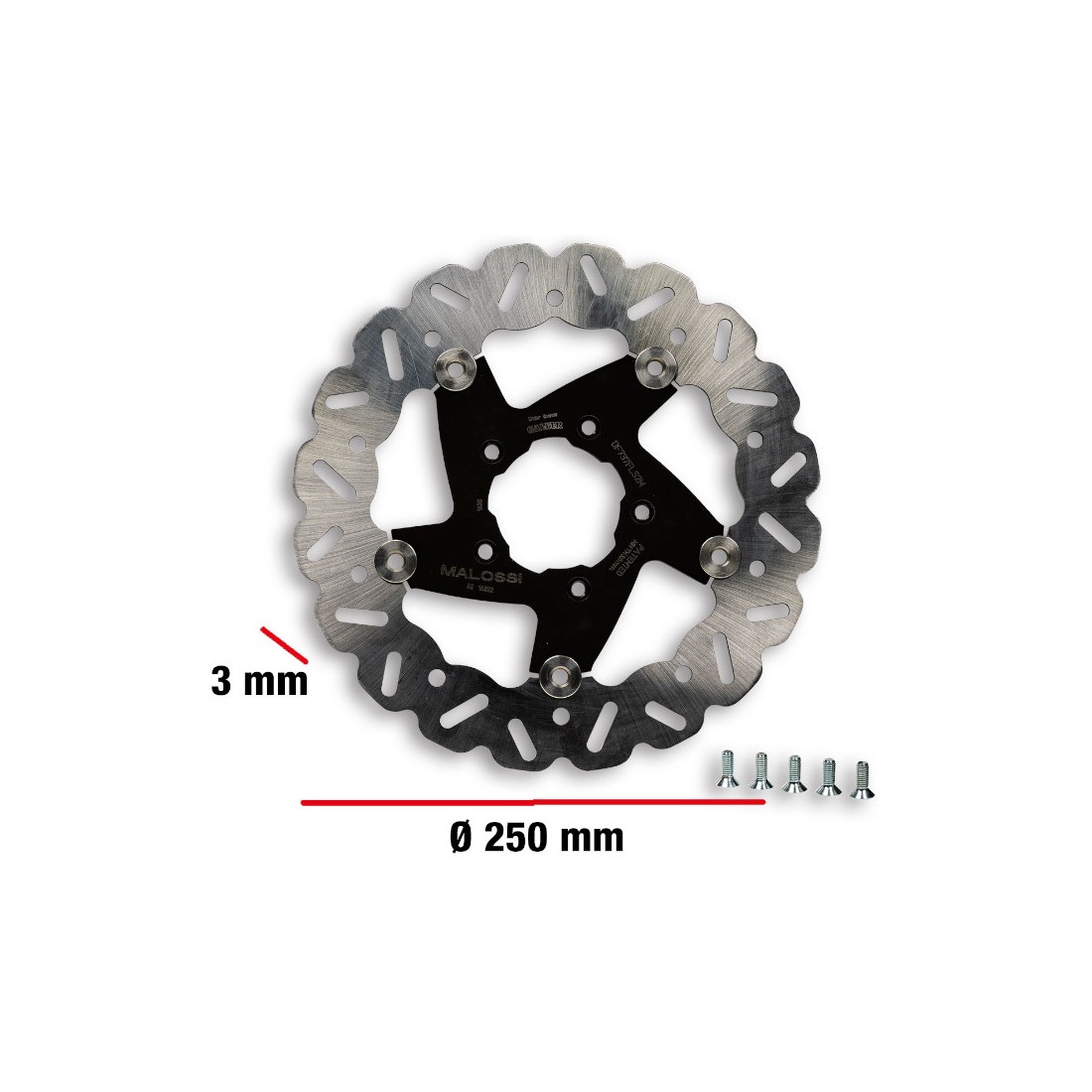 Disco Freno Malossi Whoop Disc Gilera Runner 125 FS32