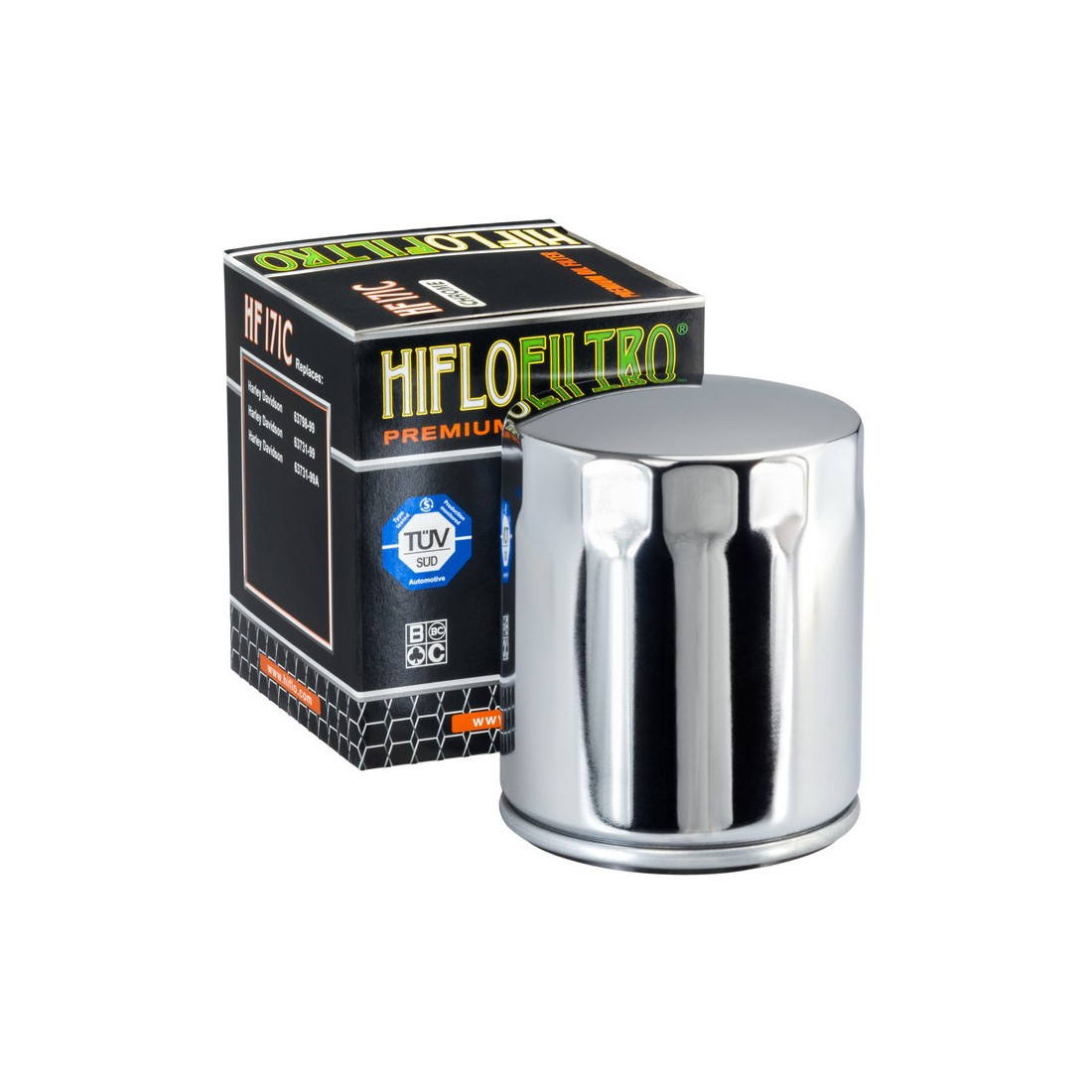Filtro Aceite Hiflofiltro HF171C Cromado