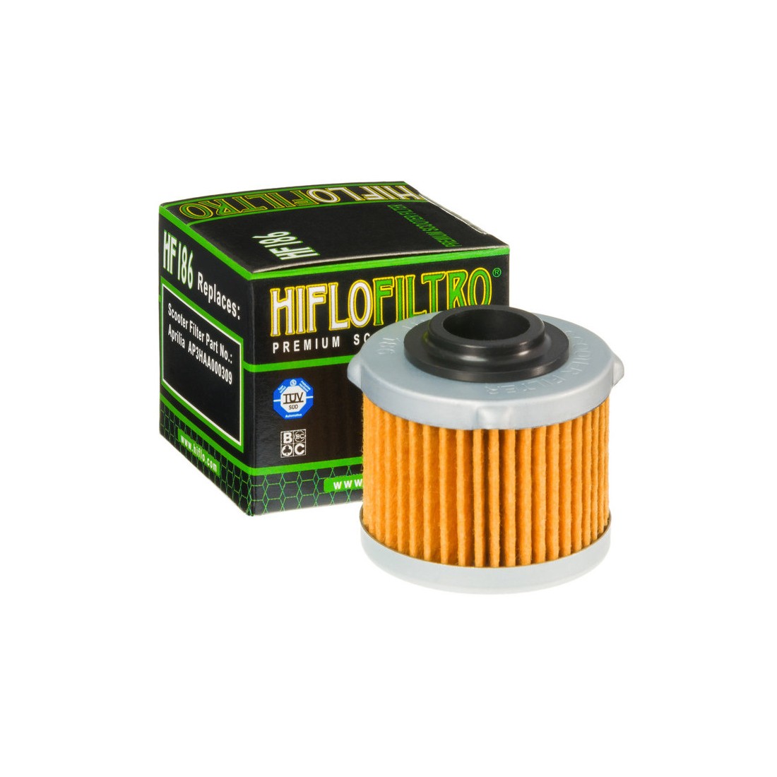 Filtro Aceite Hiflofiltro HF186
