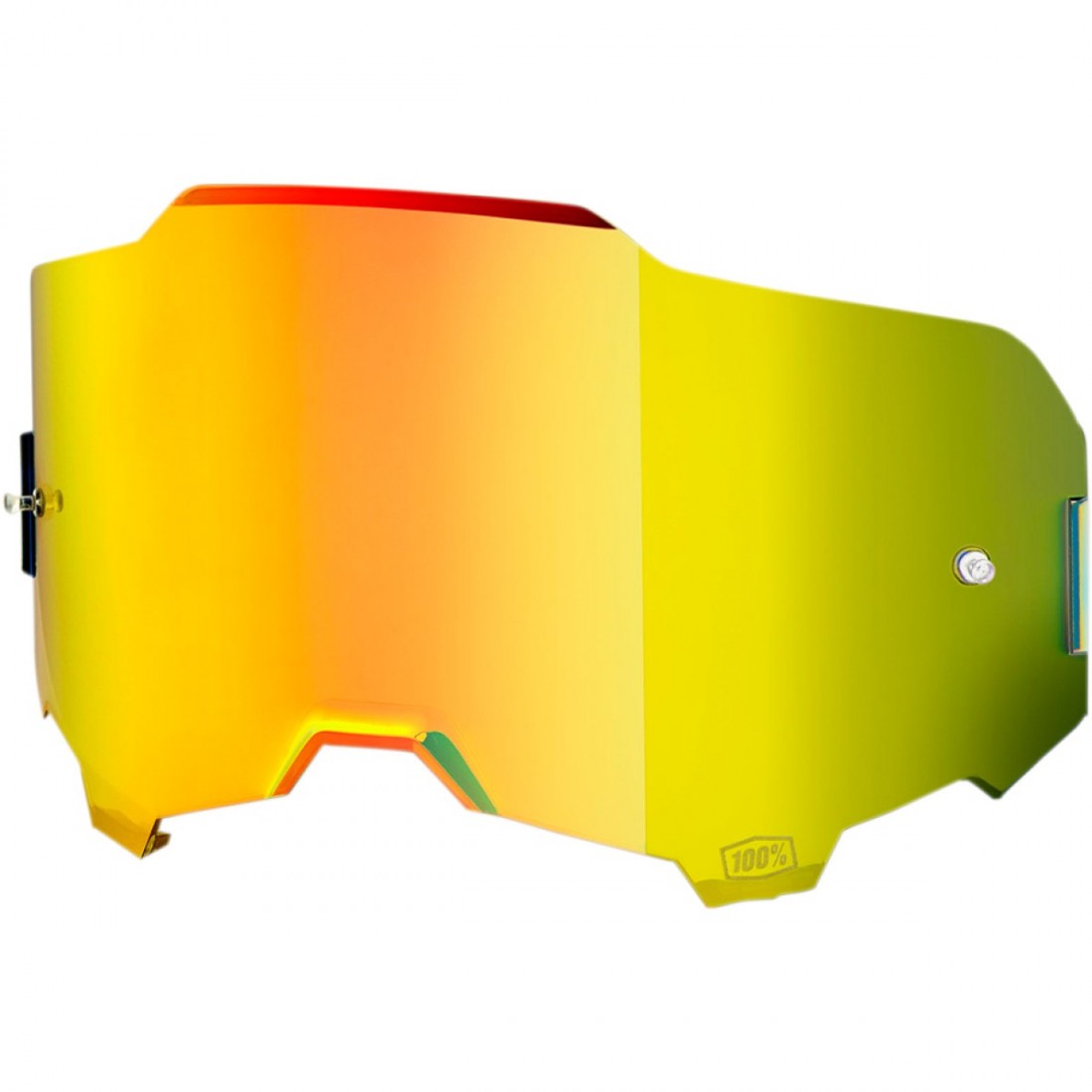 Lente Gafas 100% Armega Gold Mirror