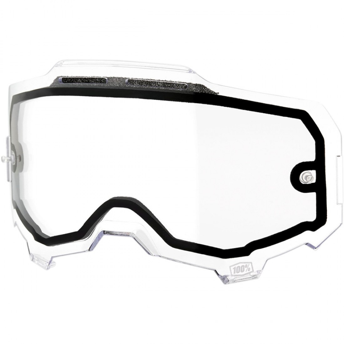 Lente Gafas 100% Armega Dual Vented Clear