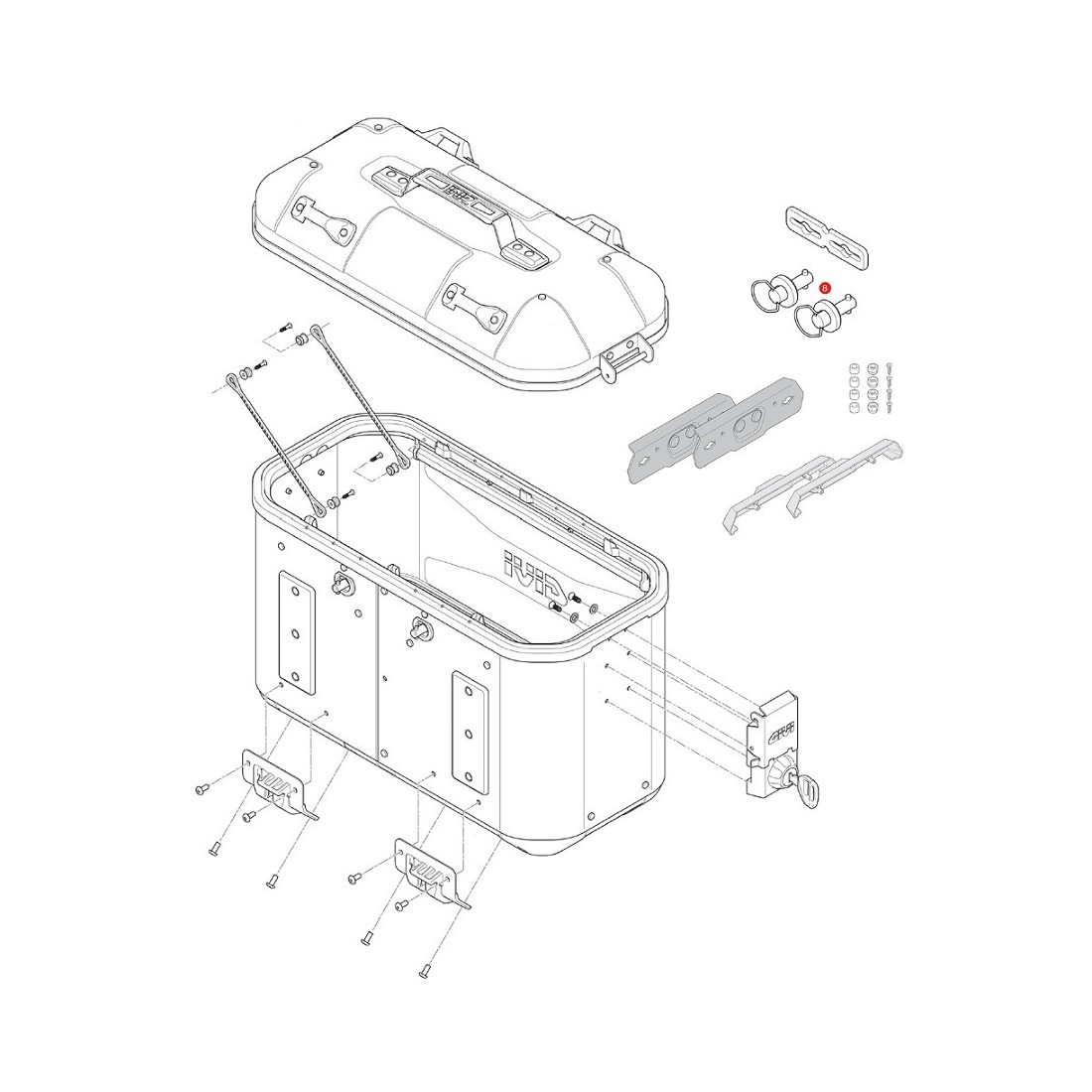 RM KIT FIJACION DLM36A
