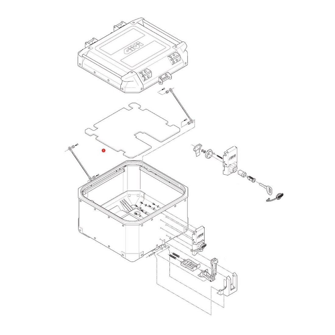 RM ACOLCHADO INTERIOR OBK42A-OBK42B