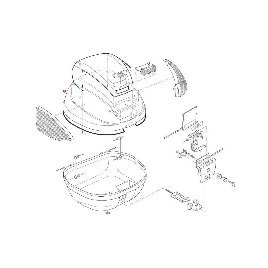 RM TAPA SIMPLE 1 PIEZA E370