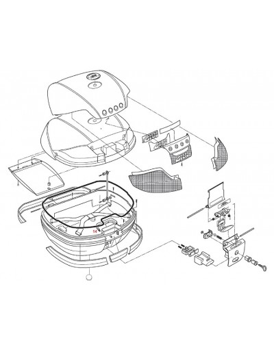Tapa Trasera Asa Givi V46