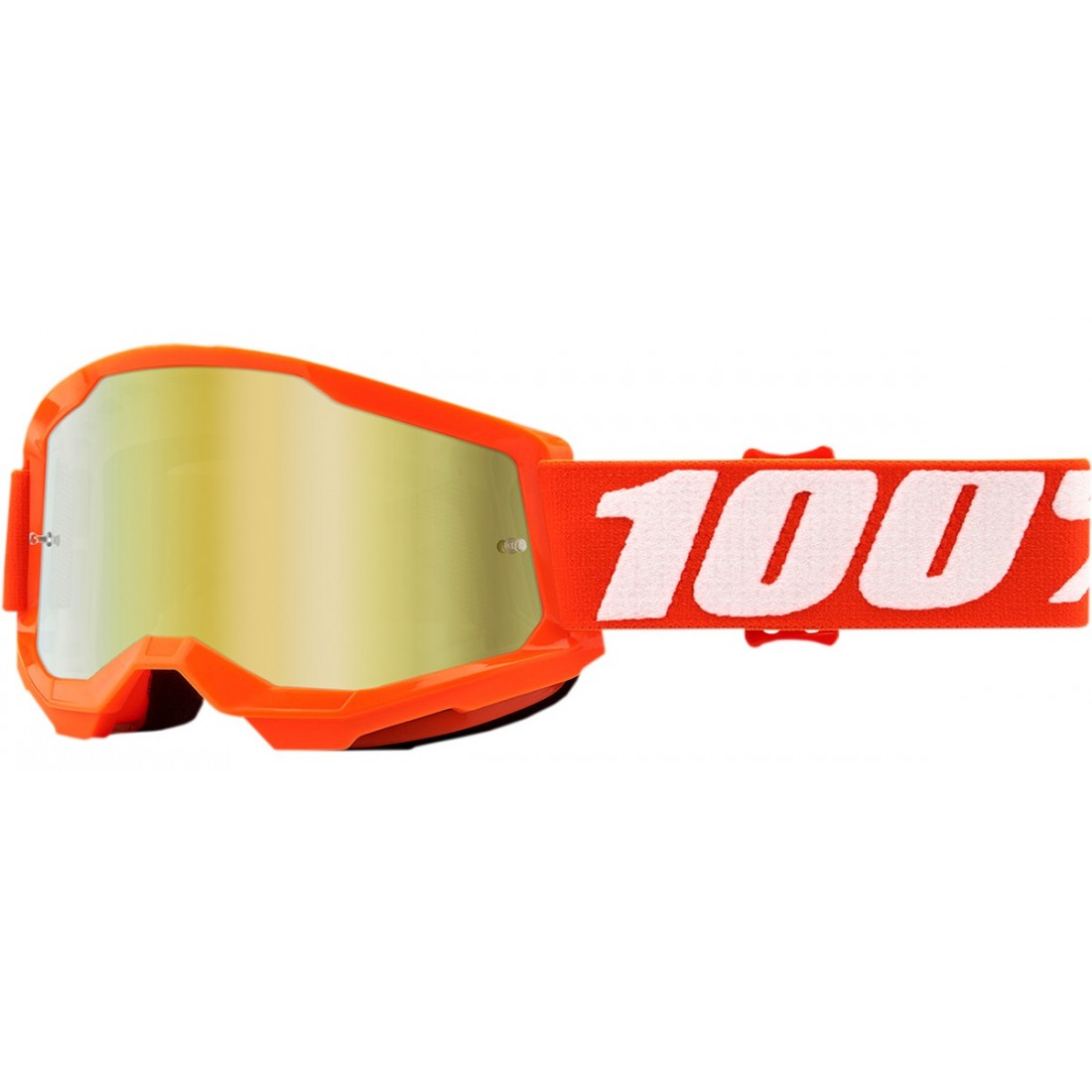 Gafas Infantiles 100% Strata2 JR Orange Mirror Gold
