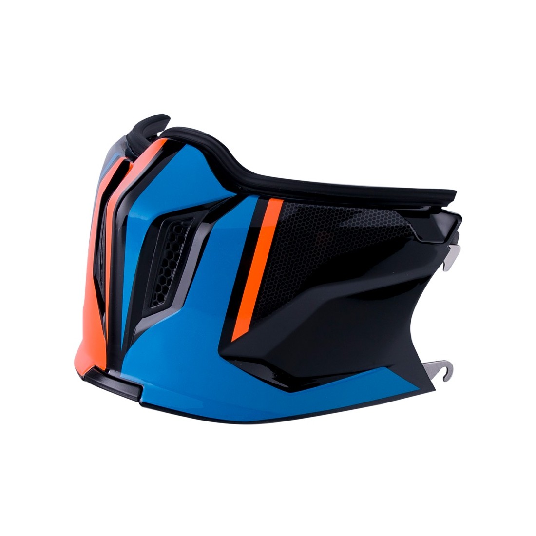 MENTONERA MT TR902XSV STREETFIGHTER SV TWIN A4 NARANJA FLUOR BRILLO
